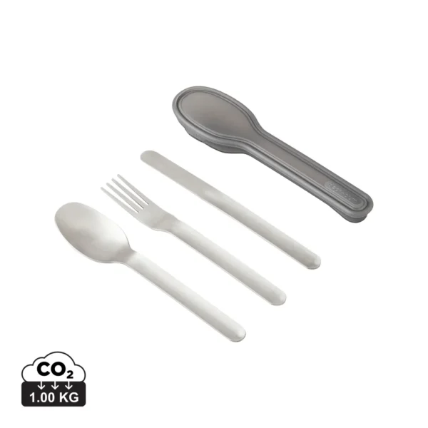 Black+Blum bestek reis set zilver