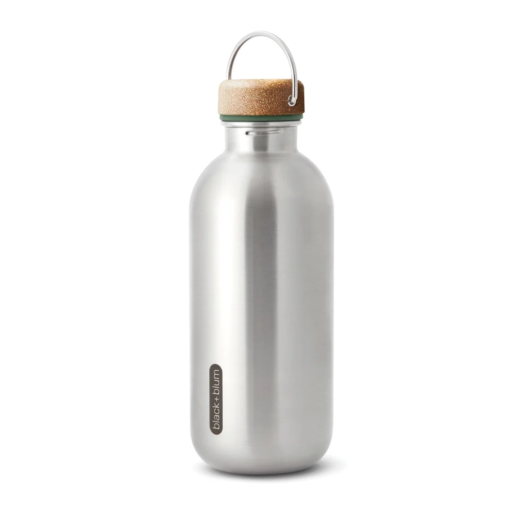Black+Blum Stalen Water Fles 600ml