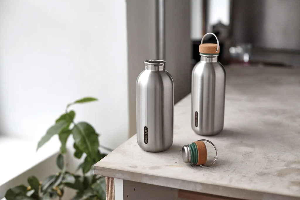 Black+Blum Stalen Water Fles 600ml