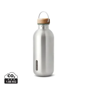 Black+Blum Stalen Water Fles 600ml olijfgroen