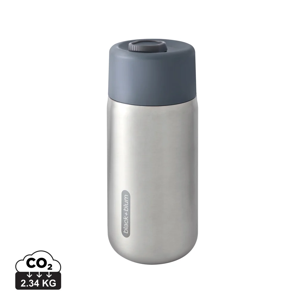Black+Blum geisoleerde lekvrije reisbeker 340ml. grijs