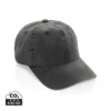 BEAU AWARE™ Washed 6 panel 270gsm cotton twill cap zwart