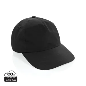 KENTO URBAN RCS gerecyclede nylon 5-panel adventure cap zwart