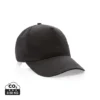 Impact AWARE™ 5 panel 190gr gerecycled katoenen cap zwart