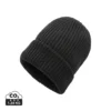 Impact AWARE™ Polylana® dubbel gebreide beanie zwart