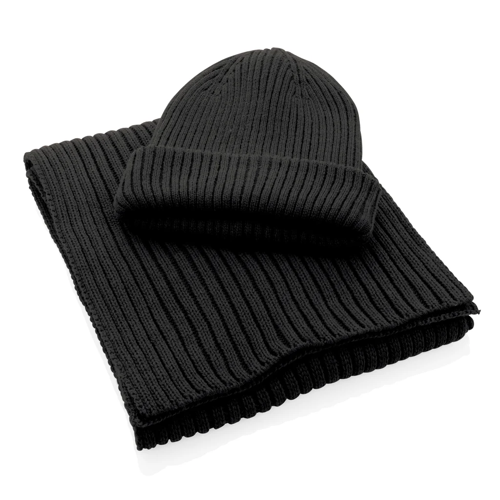 Impact AWARE™ Polylana® dubbel gebreide sjaal 180x25cm