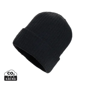 Pryor AWARE™ Polylana® beanie met omslag zwart