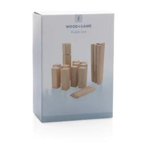 Houten kubb set