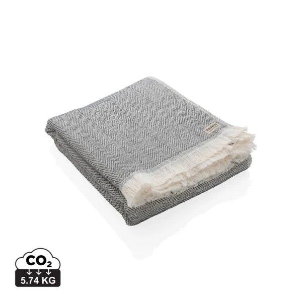 Ukiyo Hisako AWARE™ 4 Seizoenen Deken/Handdoek 100x180 zwart