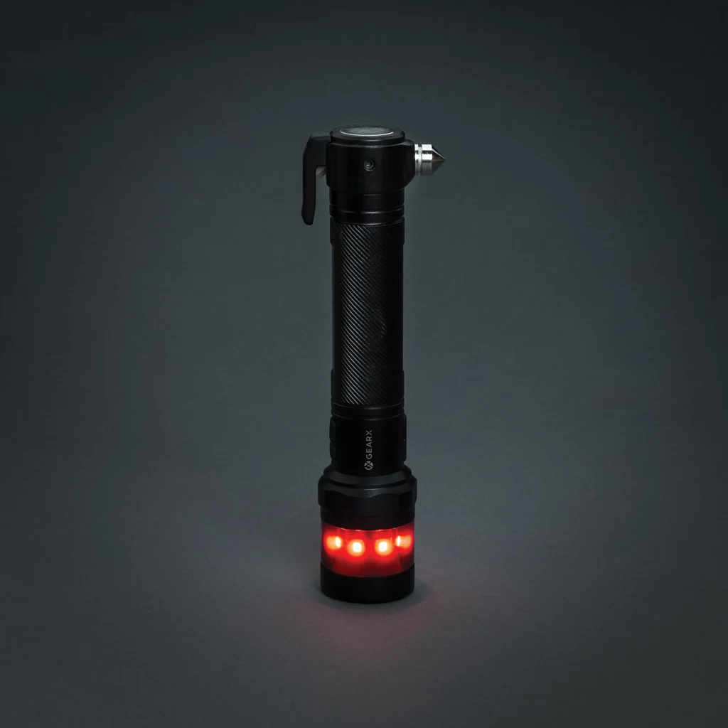 Gear X RCS gerecycled aluminium veiligheidszaklamp