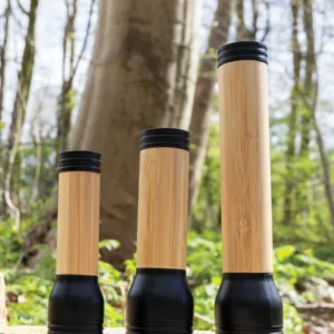 Lucid 3W RCS gerecycled plastic & bamboo zaklamp