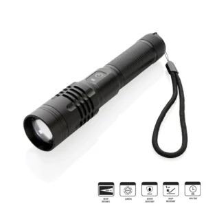 Gear X USB oplaadbare zaklamp
