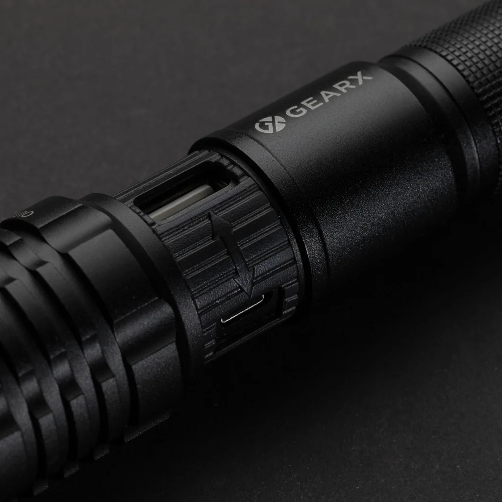 Gear X USB oplaadbare zaklamp