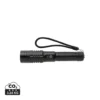 Gear X USB oplaadbare zaklamp zwart