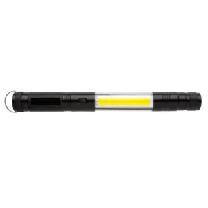 Uitschuifbare zaklamp met COB