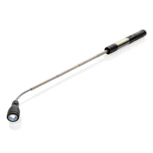 Uitschuifbare zaklamp met COB