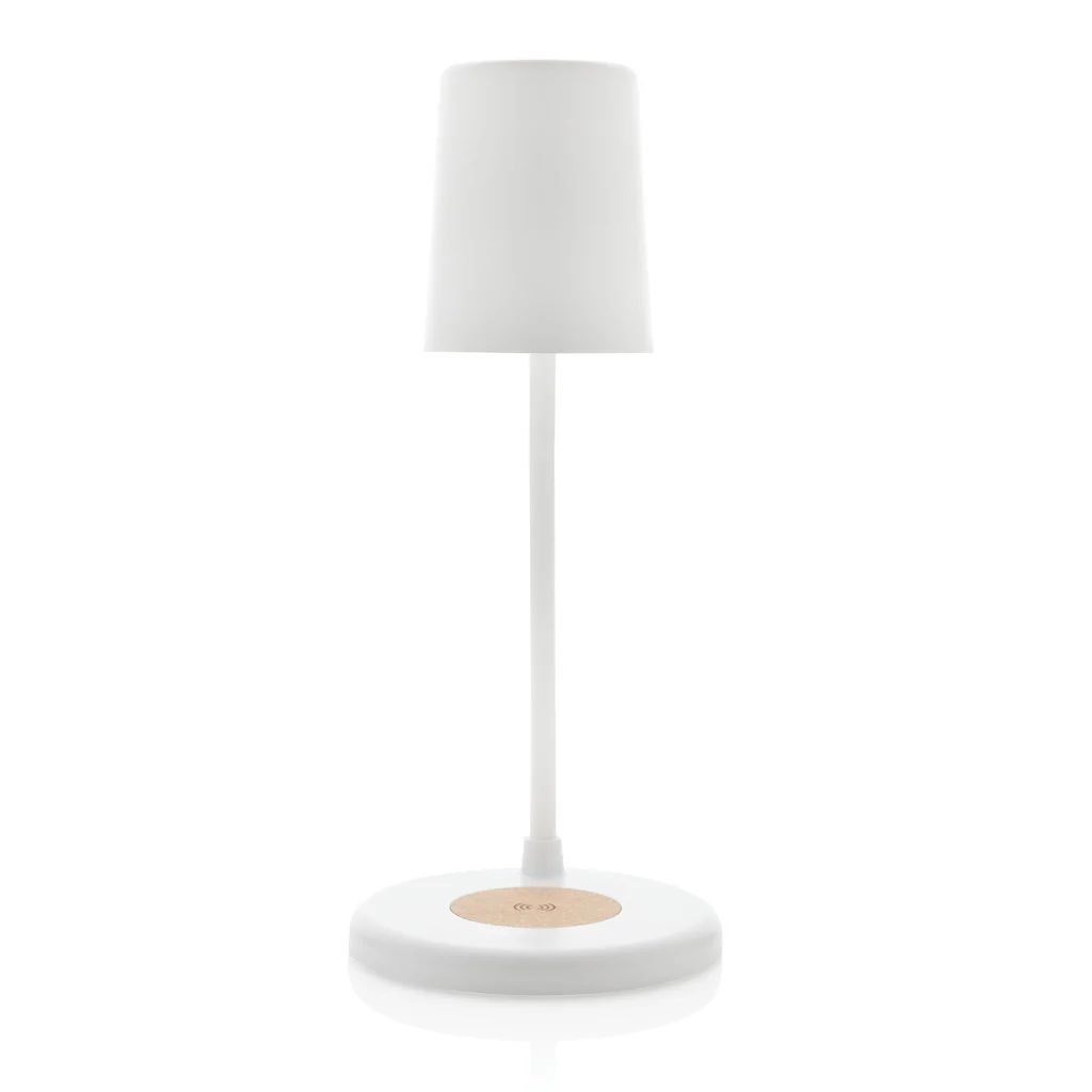 Zenara RCS 15W draadloze bureaulamp van gerecycled plastic