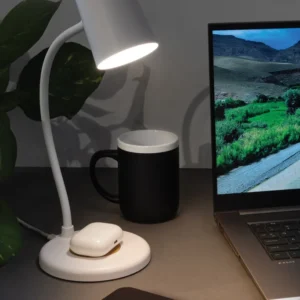 Zenara RCS 15W draadloze bureaulamp van gerecycled plastic