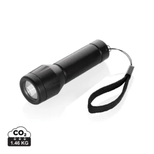 Flara RSC rplastic USB-oplaadbare zaklamp zwart