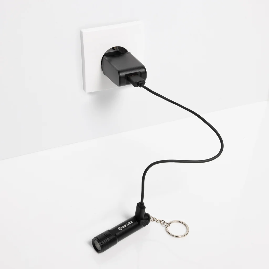Gear X oplaadbare ultra felle zaklamp