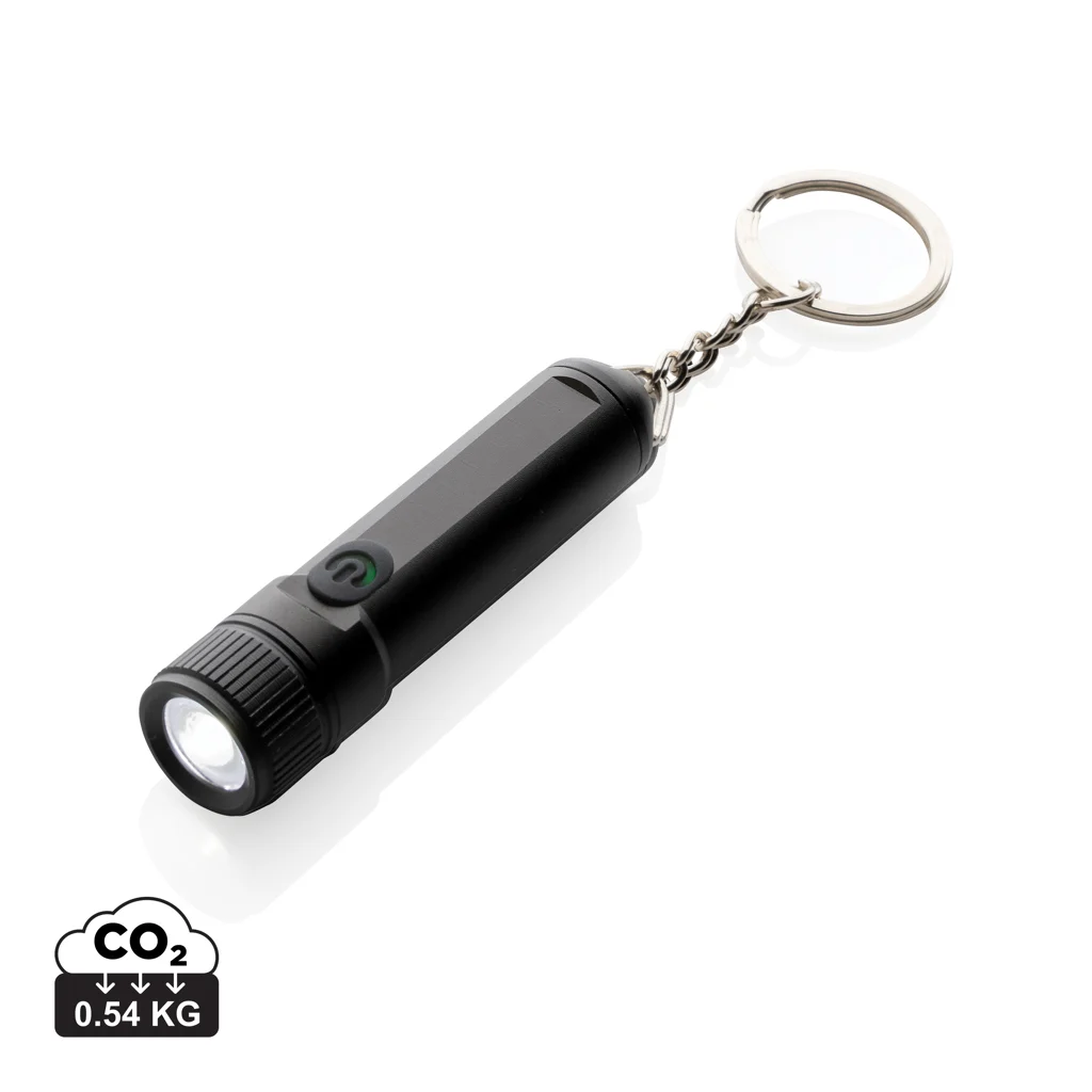 Gear X oplaadbare ultra felle zaklamp zwart