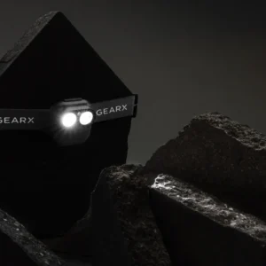 Gear X RCS recycled plastic hoofd lamp met motion sensor