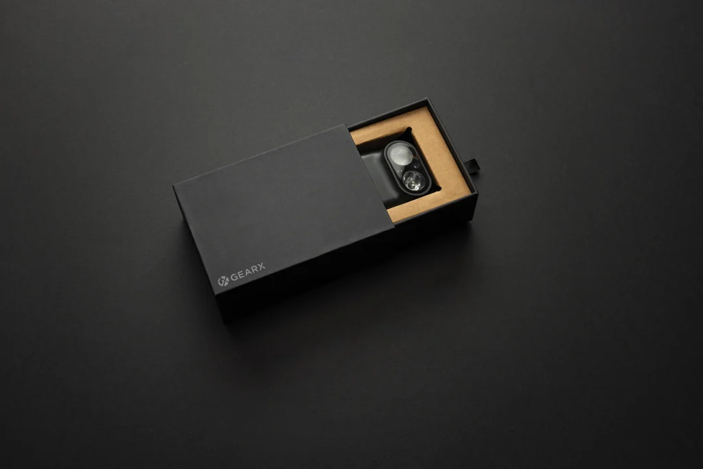 Gear X RCS recycled plastic hoofd lamp met motion sensor