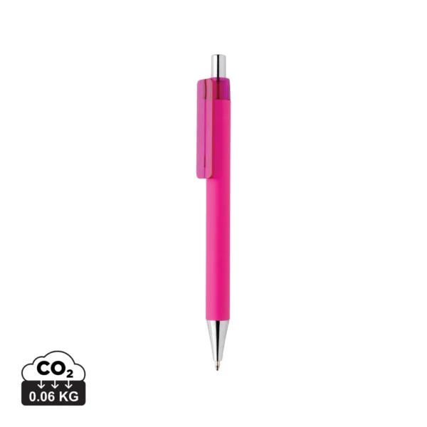 X8 RCS R-ABS pen met smooth touch roze