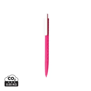 X3 RCS R-ABS pen met smooth touch roze, wit