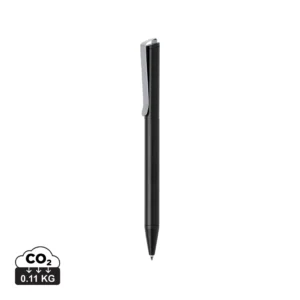 Xavi RCS-gecertificeerde pen van gerecycled aluminium zwart