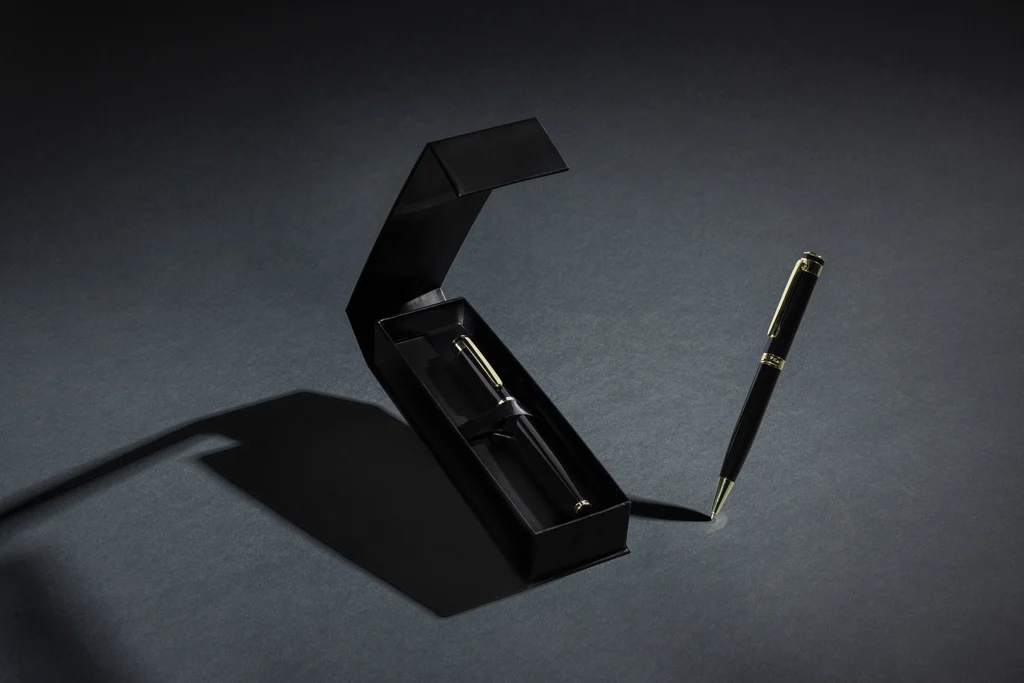 Swiss Peak Luca RCS recycled brass deluxe pen set