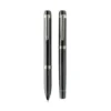 Swiss peak OSLO recycled stainless steel deluxe pen set