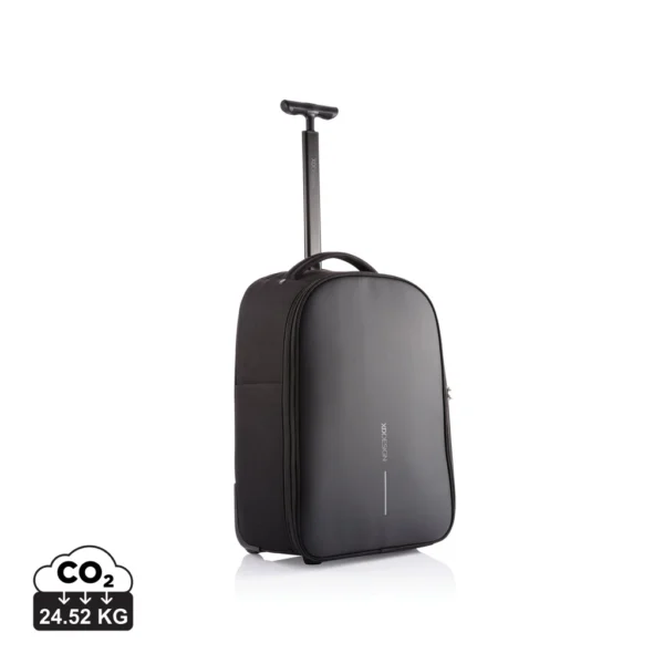 Bobby rugzak trolley zwart, grijs