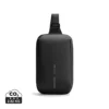 Urban waterbestendige sling bag zwart, grijs
