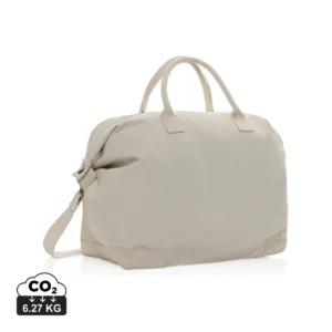Kezar AWARE™ 500gsm gerecycled canvas deluxe weekendtas gebroken wit