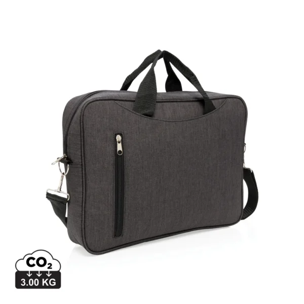 Basic 15” laptop tas PVC-vrij antraciet