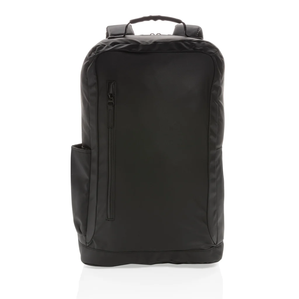 Fashion black PVC vrije 15.6" laptop rugtas