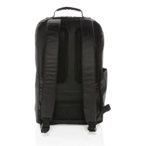 Fashion black PVC vrije 15.6" laptop rugtas