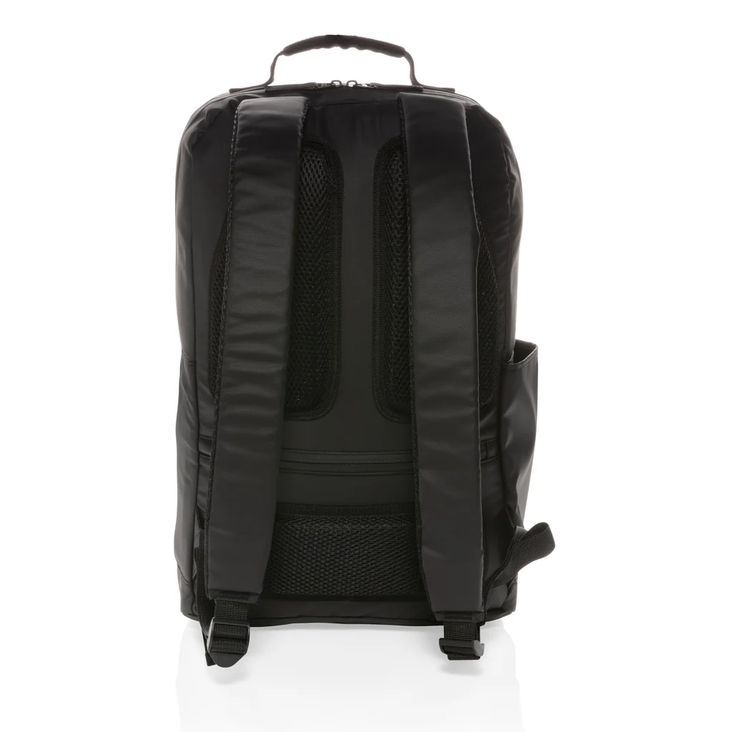 Fashion black PVC vrije 15.6" laptop rugtas