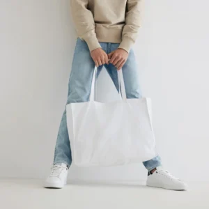 Impact AWARE ™ gerecycled katoenen shopper 145gsm
