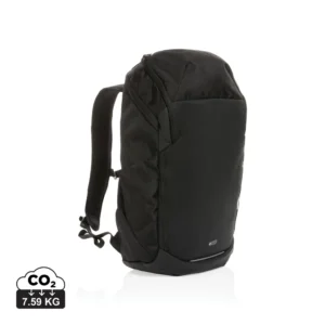 Swiss Peak AWARE™ RPET 15.6 inch zakelijke rugzak zwart