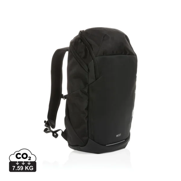 Swiss Peak AWARE™ RPET 15.6 inch zakelijke rugzak zwart