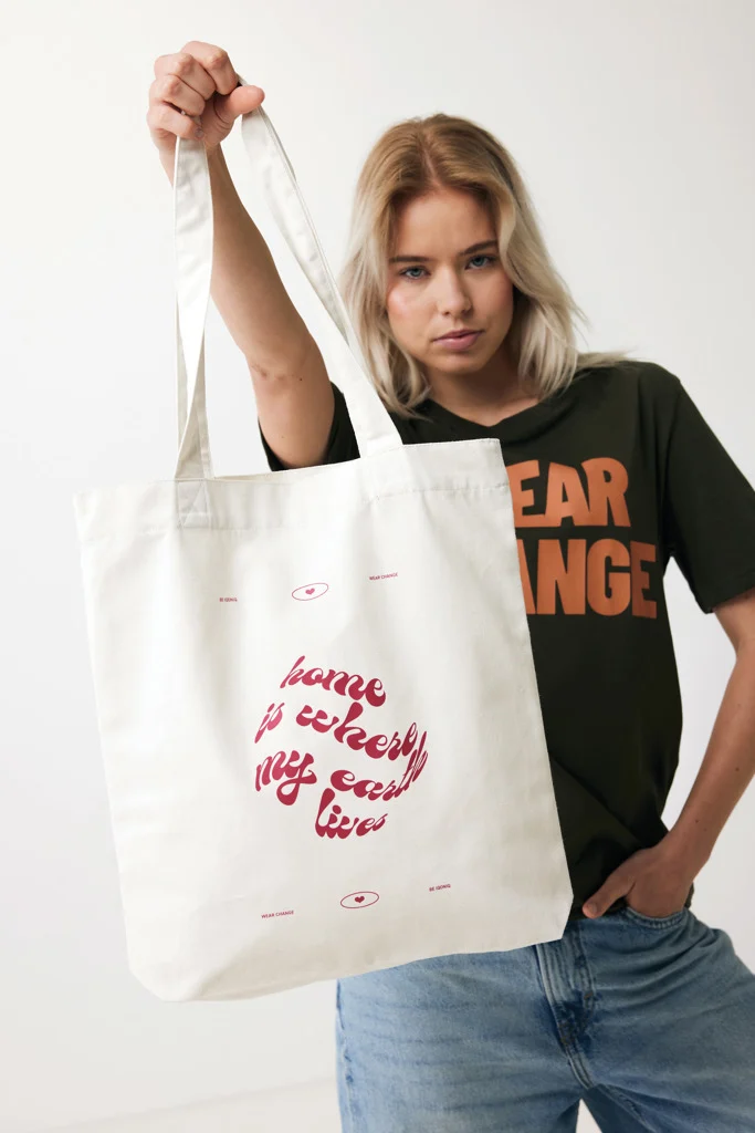 Impact AWARE™ recycled canvas tas 285gsm ongeverfd