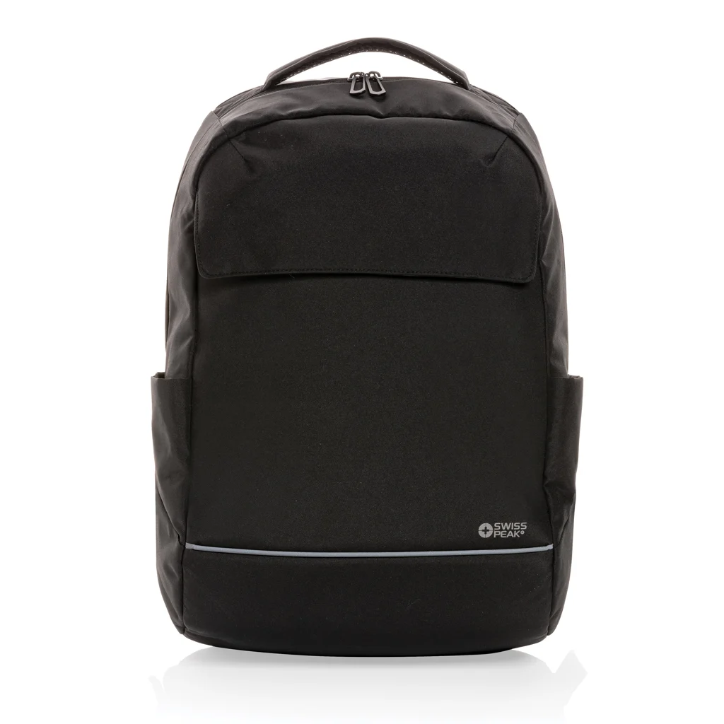 Swiss Peak Brooke AWARE™ RPET daily 15.6" laptop rugzak
