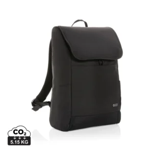 Swiss Peak Fern AWARE™ RPET allover zip 15" laptop rugzak zwart