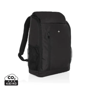 Swiss Peak AWARE™ easy access 15.6" laptop rugzak zwart