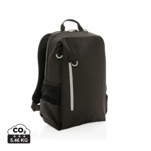 Impact AWARE™ Lima 15.6" RFID laptoprugzak zwart, wit
