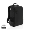 Lima Aware™ RPET waterbestendige 15,6 inch laptop rugzak zwart