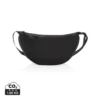 Crescent XL AWARE™ RPET halve maan sling bag zwart