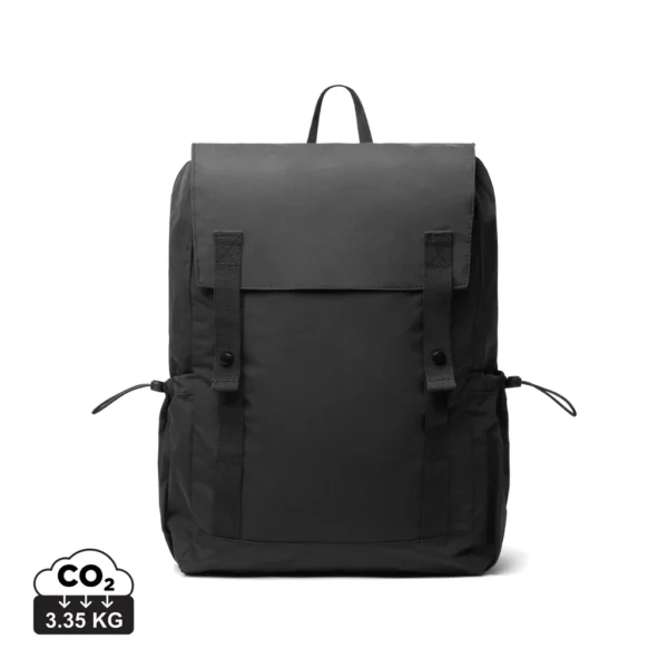 KENTO URBAN RCS recycled nylon Everyday Backpack zwart